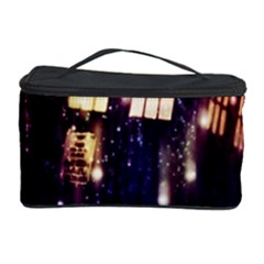 Tardis Regeneration Art Doctor Who Paint Purple Sci Fi Space Star Time Machine Cosmetic Storage Case