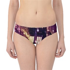 Tardis Regeneration Art Doctor Who Paint Purple Sci Fi Space Star Time Machine Hipster Bikini Bottoms