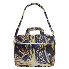 Tardis Doctor Who Pattern Macbook Pro 13  Shoulder Laptop Bag  by Cemarart