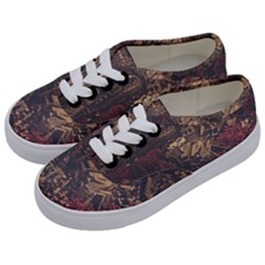 Vintage Cityscape City Retro Old Kids  Classic Low Top Sneakers