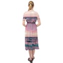 Sunset Ocean Beach Catcher Dream Evening Night Sunset Keyhole Neckline Chiffon Dress View2