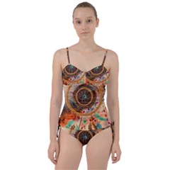 Dream Catcher Colorful Vintage Sweetheart Tankini Set