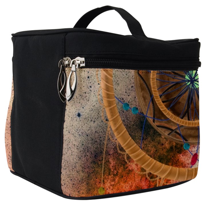 Dream Catcher Colorful Vintage Make Up Travel Bag (Big)