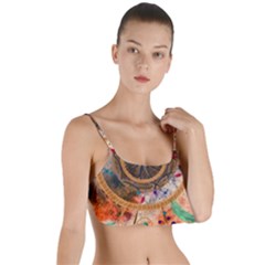 Dream Catcher Colorful Vintage Layered Top Bikini Top  by Cemarart