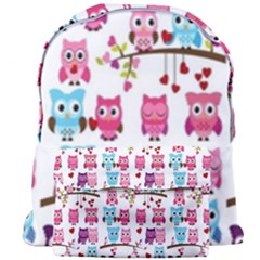 Owl Pattern Giant Full Print Backpack