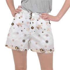 Golden-snowflake Women s Ripstop Shorts