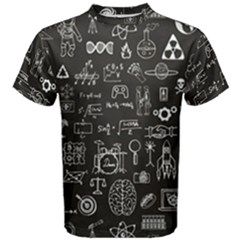 Doodle Art Chemistry Art Men s Cotton T-shirt