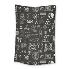 Doodle Art Chemistry Art Small Tapestry by Cemarart