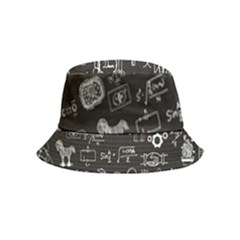 Doodle Art Chemistry Art Bucket Hat (kids) by Cemarart