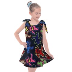 Dead Head Deadhead Grateful Dead Kids  Tie Up Tunic Dress