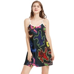 Dead Head Deadhead Grateful Dead Summer Frill Dress by Cemarart