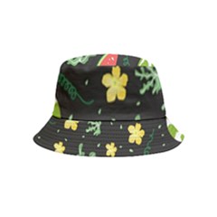 Watermelon Doodle Pattern Bucket Hat (kids) by Cemarart