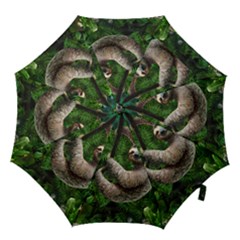 Sloth In Jungle Art Animal Fantasy Hook Handle Umbrellas (large)