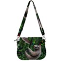 Sloth In Jungle Art Animal Fantasy Saddle Handbag View3