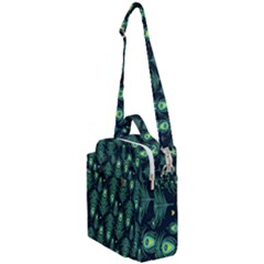 Peacock Pattern Crossbody Day Bag