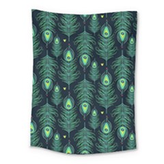 Peacock Pattern Medium Tapestry