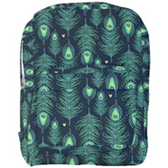 Peacock Pattern Full Print Backpack