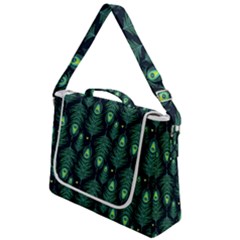 Peacock Pattern Box Up Messenger Bag