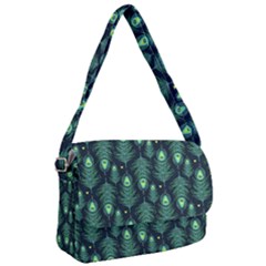 Peacock Pattern Courier Bag