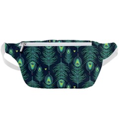 Peacock Pattern Waist Bag 