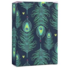 Peacock Pattern Playing Cards Single Design (Rectangle) with Custom Box