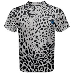 Leopard In Art, Animal, Graphic, Illusion Men s Cotton T-shirt by nateshop