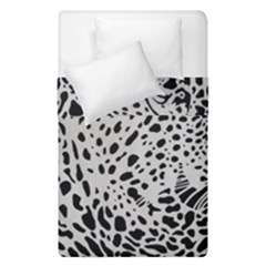 Leopard In Art, Animal, Graphic, Illusion Duvet Cover Double Side (single Size) by nateshop