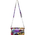 Cartoon Graffiti, Art, Black, Colorful Mini Crossbody Handbag View2