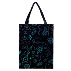 Cartoon, Halloween, Black, Dark Classic Tote Bag