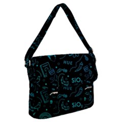 Cartoon, Skull, Dark, Dead Buckle Messenger Bag by nateshop