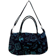 Cartoon, Skull, Dark, Dead Removable Strap Handbag by nateshop