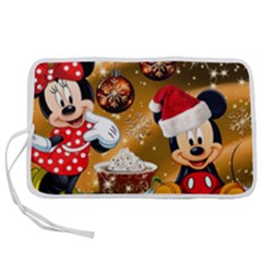 Cartoons, Disney, Merry Christmas, Minnie Pen Storage Case (s) by nateshop