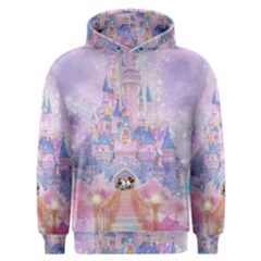 Disney Castle, Mickey And Minnie Men s Overhead Hoodie