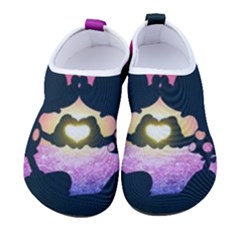 Mickey And Minnie, Mouse, Disney, Cartoon, Love Kids  Sock-style Water Shoes