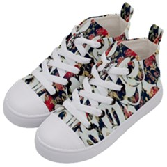 Mickey Mouse, Cartoon, Cartoon Character Kids  Mid-top Canvas Sneakers by nateshop