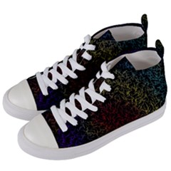Minimal Glory Women s Mid-top Canvas Sneakers by nateshop