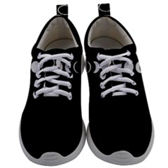 Moon Phases, Eclipse, Black Mens Athletic Shoes by nateshop