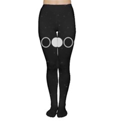 Moon Phases, Eclipse, Black Tights by nateshop