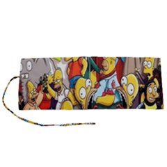 The Simpsons, Cartoon, Crazy, Dope Roll Up Canvas Pencil Holder (s) by nateshop