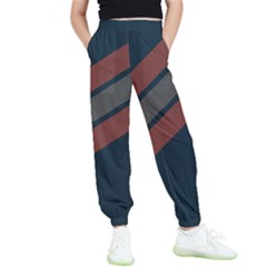 Abstract, Cool, Dark New, Pattern, Race Kids  Joggers