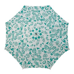 Background, Pattern, Sport Golf Umbrellas by nateshop