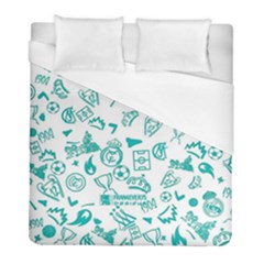 Background, Pattern, Sport Duvet Cover (full/ Double Size) by nateshop