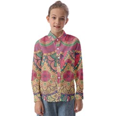 Pattern , Comic, Art, Supreme, Designs Kids  Long Sleeve Shirt