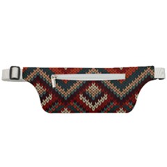 Fabric Abstract Pattern Fabric Textures, Geometric Active Waist Bag