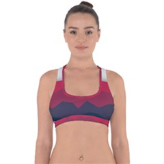 Minimalistic Colours, Minimal Colours, Pattern, Stoche Cross Back Hipster Bikini Top  by nateshop