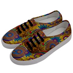 Pattern, Abstract Pattern, Colorful, Men s Classic Low Top Sneakers by nateshop