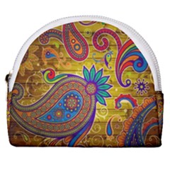 Pattern, Abstract Pattern, Colorful, Horseshoe Style Canvas Pouch by nateshop