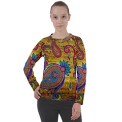 Pattern, Abstract Pattern, Colorful, Women s Long Sleeve Raglan T-shirt