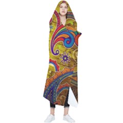 Pattern, Abstract Pattern, Colorful, Wearable Blanket by nateshop