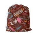 Sweet Food Seamless Pattern Drawstring Pouch (2XL) View2